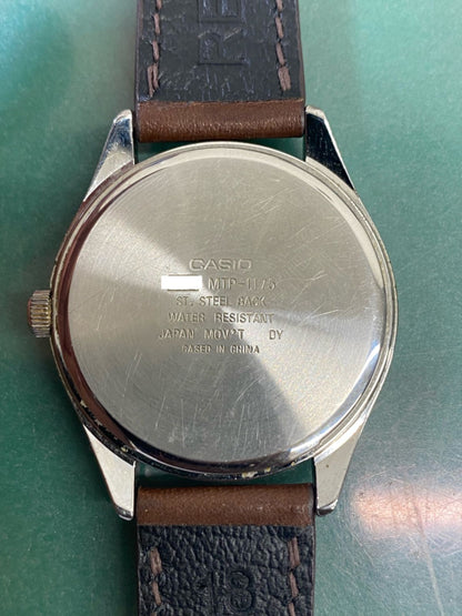 Casio Authentic Watch MTP-1175 Model Battery Operated Used