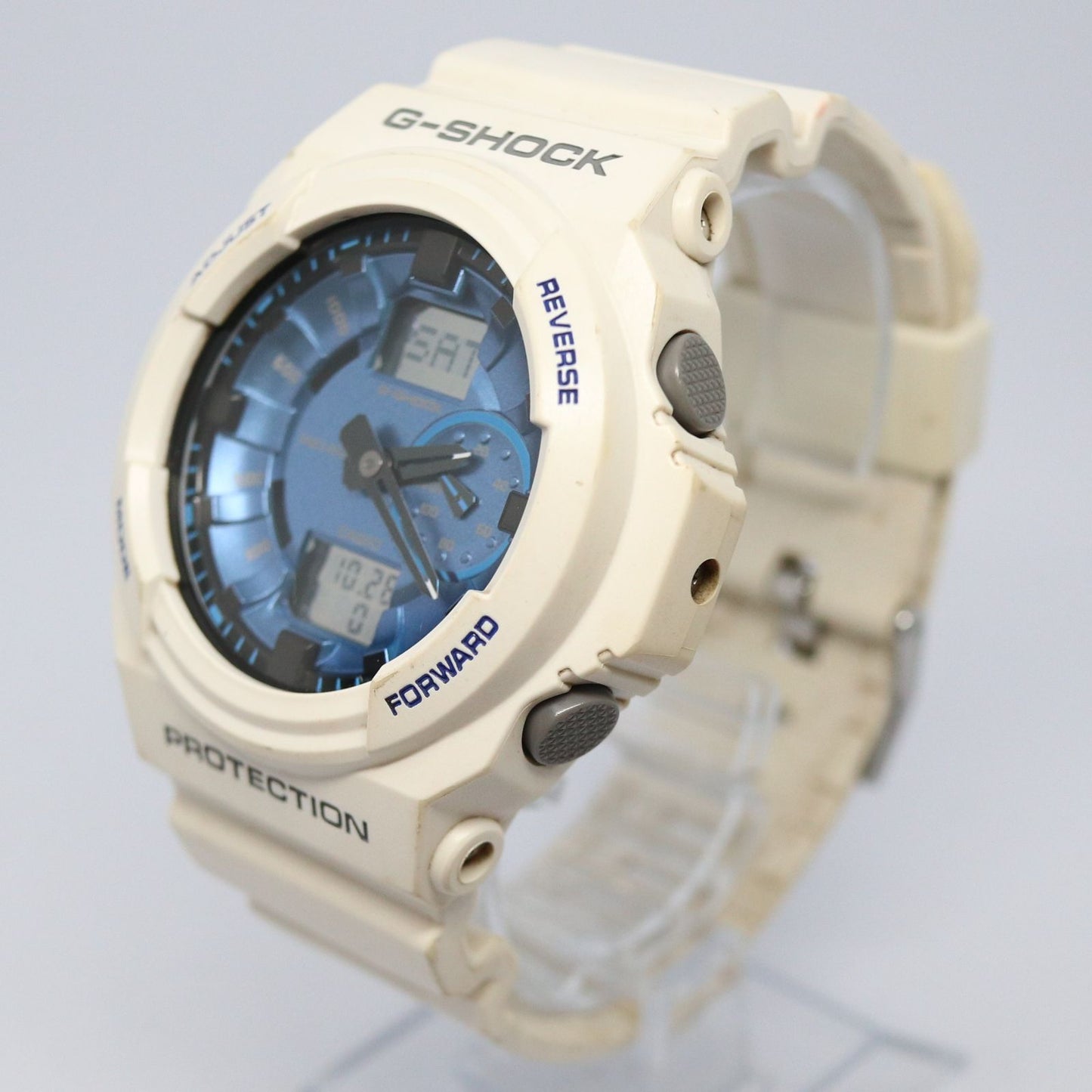 Casio G-Shock GA-150MF-7A Watch White Blue Model Japan Import