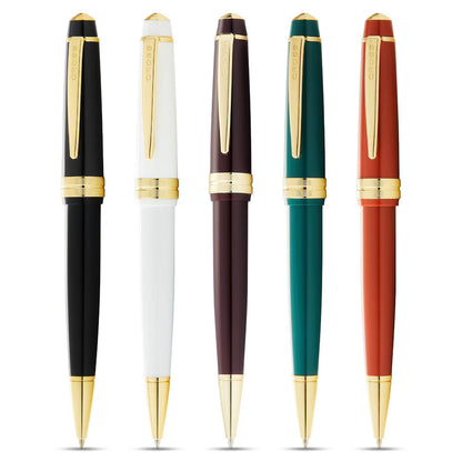 Bailey Cross Green and Gold Resin Ballpoint Pen — Japan Import