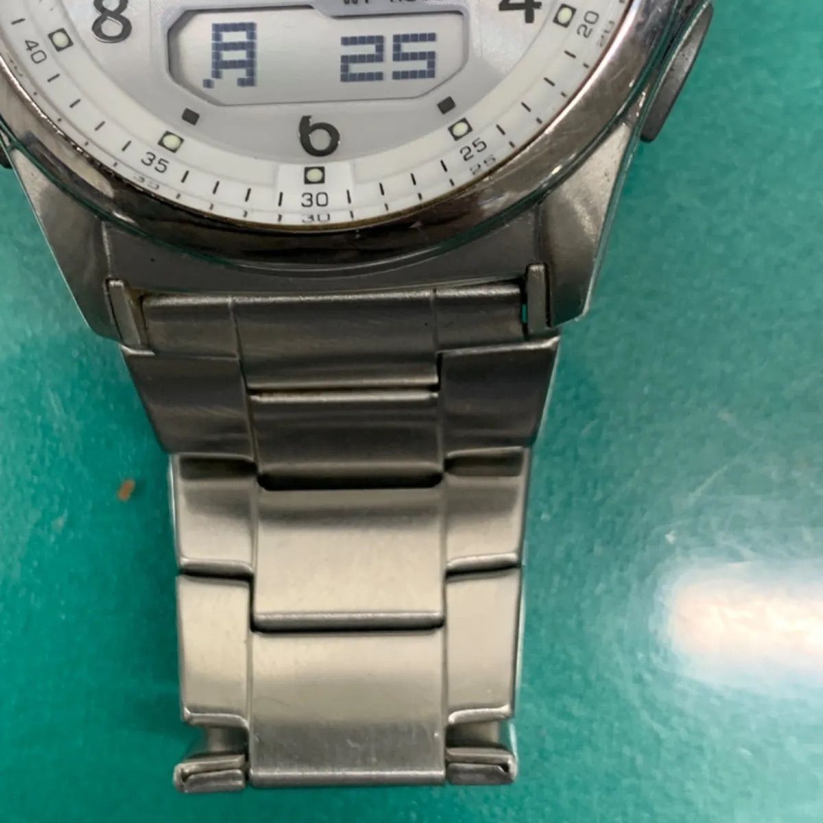 Casio Model WV3-M630 Used Battery-Operated Watch with White Dial — Japan Import