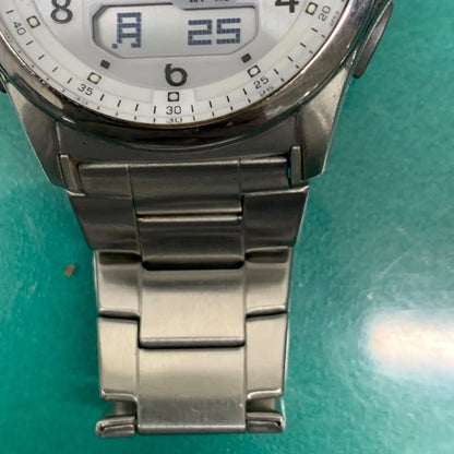 Casio Model WV3-M630 Used Battery-Operated Watch with White Dial — Japan Import