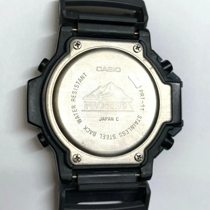 Casio PRT-11 Model Used Authentic Japanese Battery-Powered Watch — Japan Import