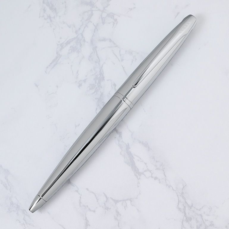 Brand ATX Pure Chrome N882-2 Ballpoint Pen for Men Women Gift