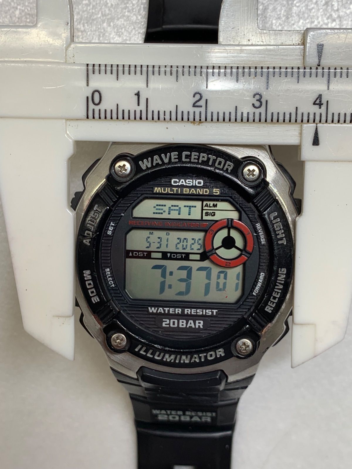 Casio WV-M200 Model Battery Watch with Black Dial — Japan Import