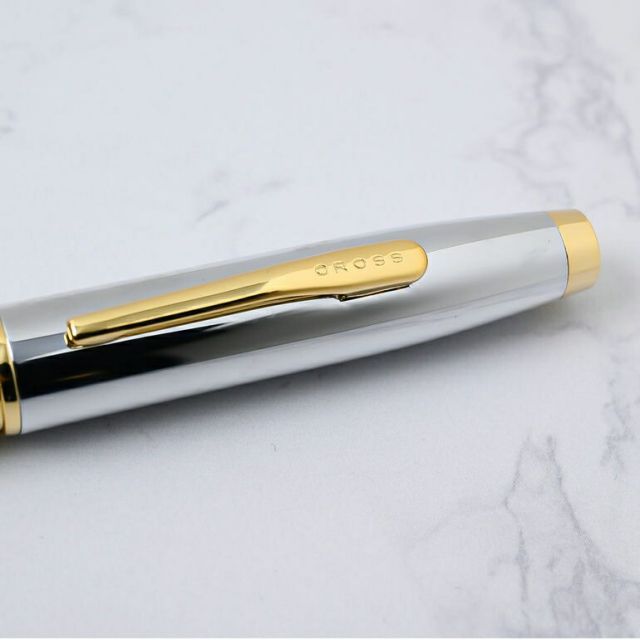 Crossover Ballpoint Pen by Coventry - Black or Silver Models, Model NAT0662 — Japan Import