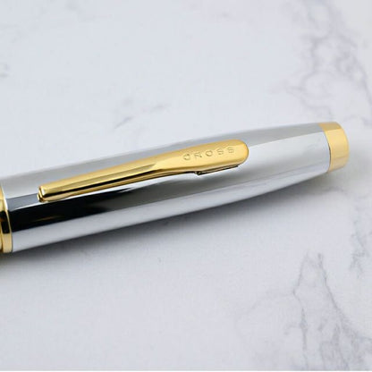 Crossover Ballpoint Pen by Coventry - Black or Silver Models, Model NAT0662 — Japan Import