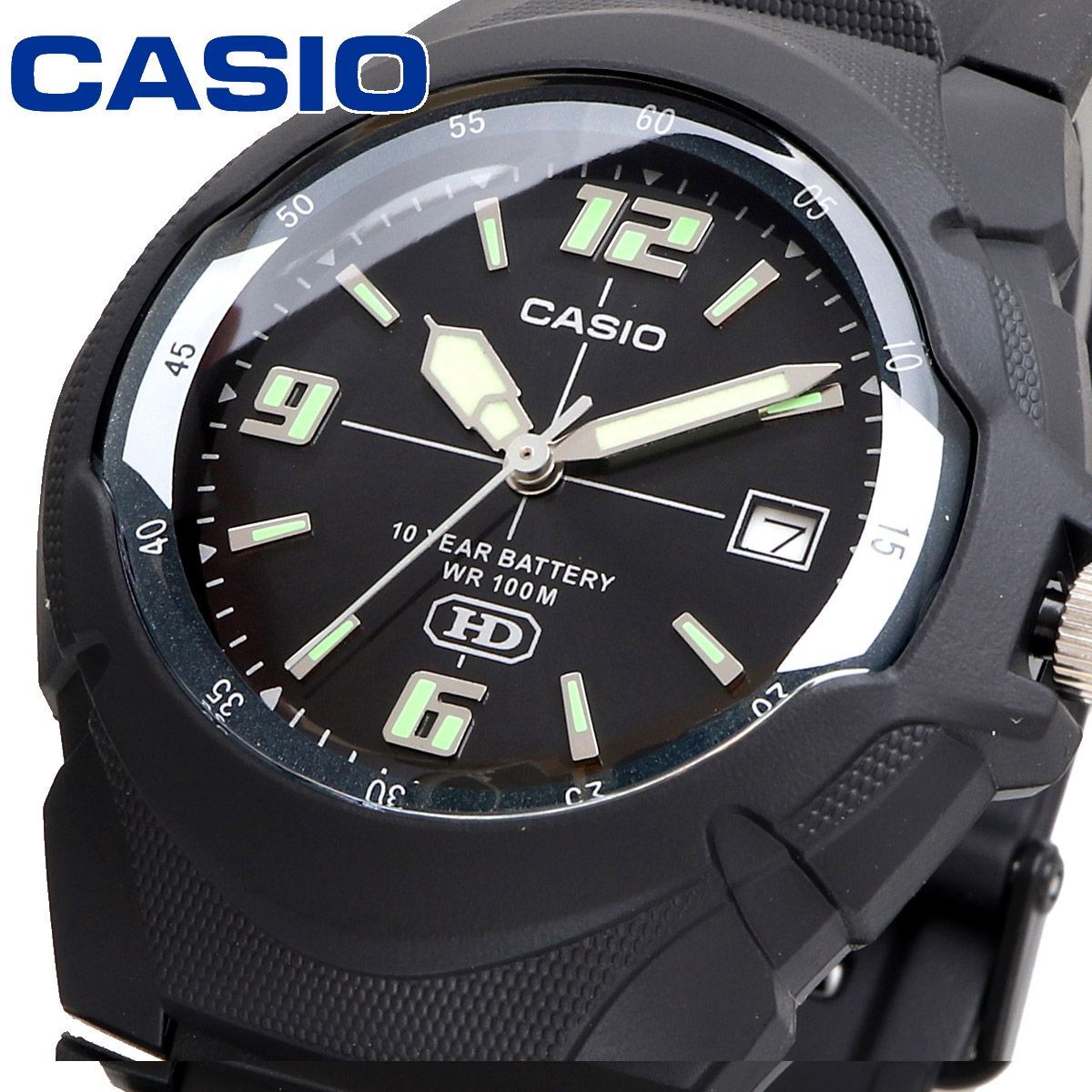 Casio Cheap Casio Watch MW-600F-1AV Model with Black Resin Band and 10 ATM Water Resistance — Japan Import