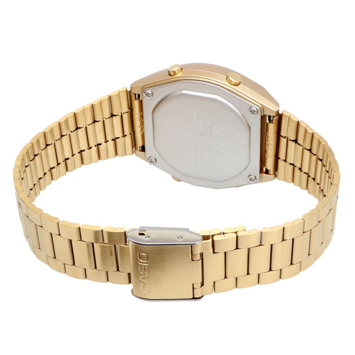 Casio Digital Watch B640WGG-9 with Gold Digital Display for Men and Women — Japan Import