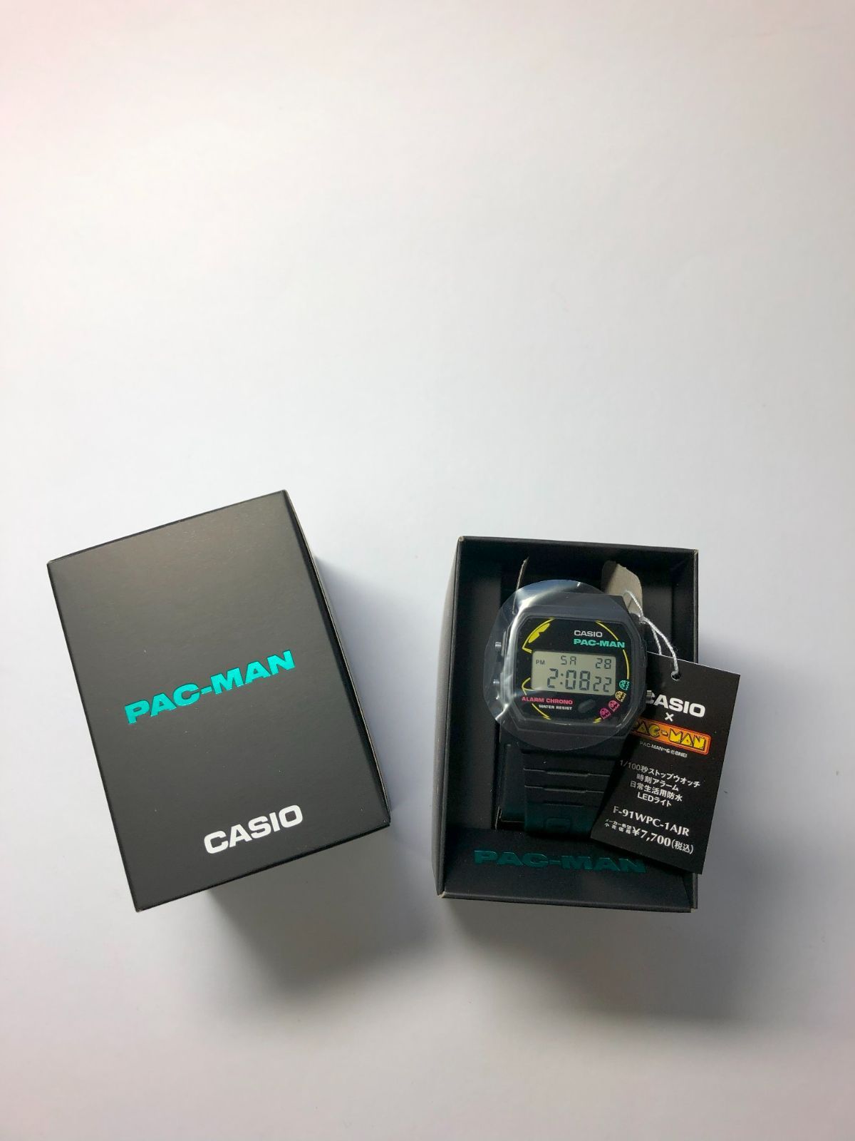 Casio Classic F-91WPC-1AJR PAC-MAN Collaboration Model — Japan Import