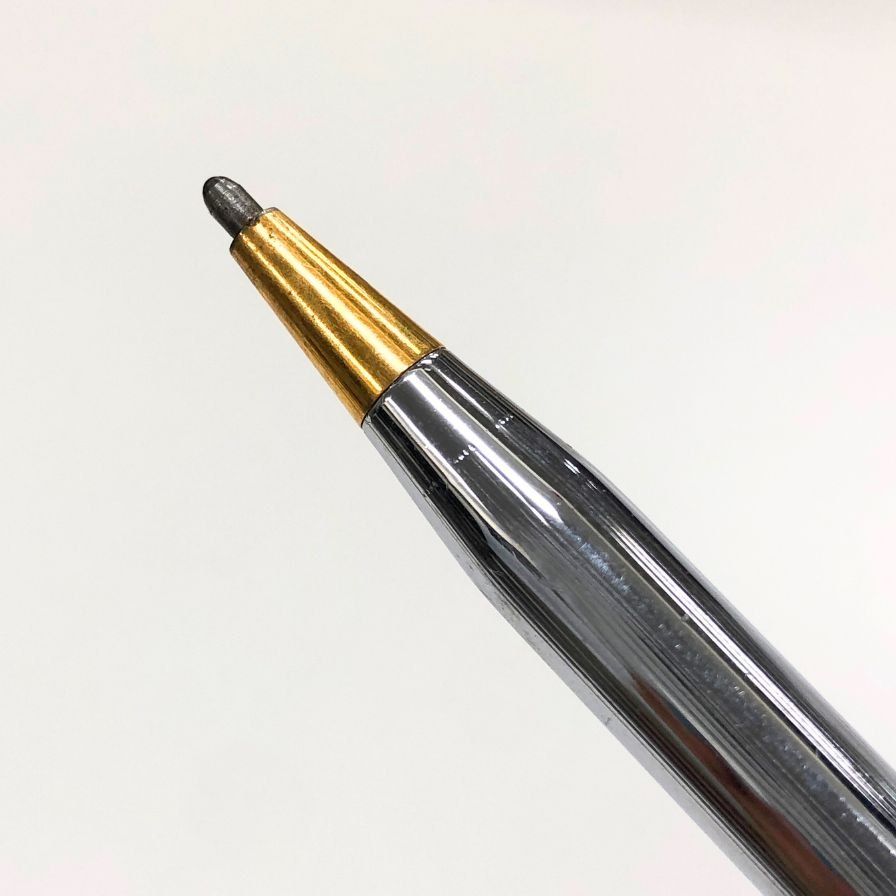 Cross Century Twist Ballpoint Pen Model AFI10 Silver Gold Combo Japan Import