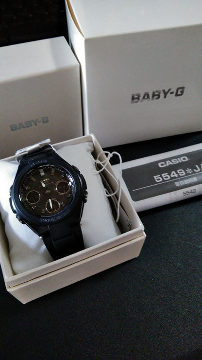 Casio Baby-G G-MS Solar Radio Watch MSG-W100G-1AJF — Japan Import