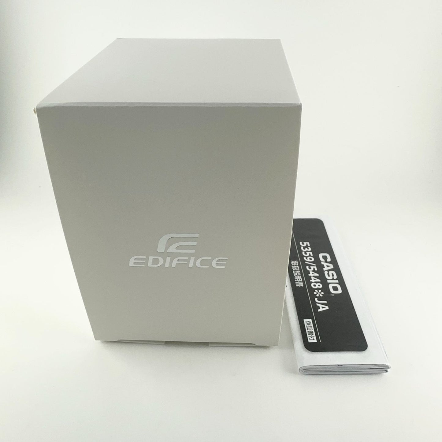 Casio Edifice EFR-S108 Series Model EFR-S108DJ-7AJF Silver Watch with Sapphire Glass and 100m Water Resistance — Japan Import