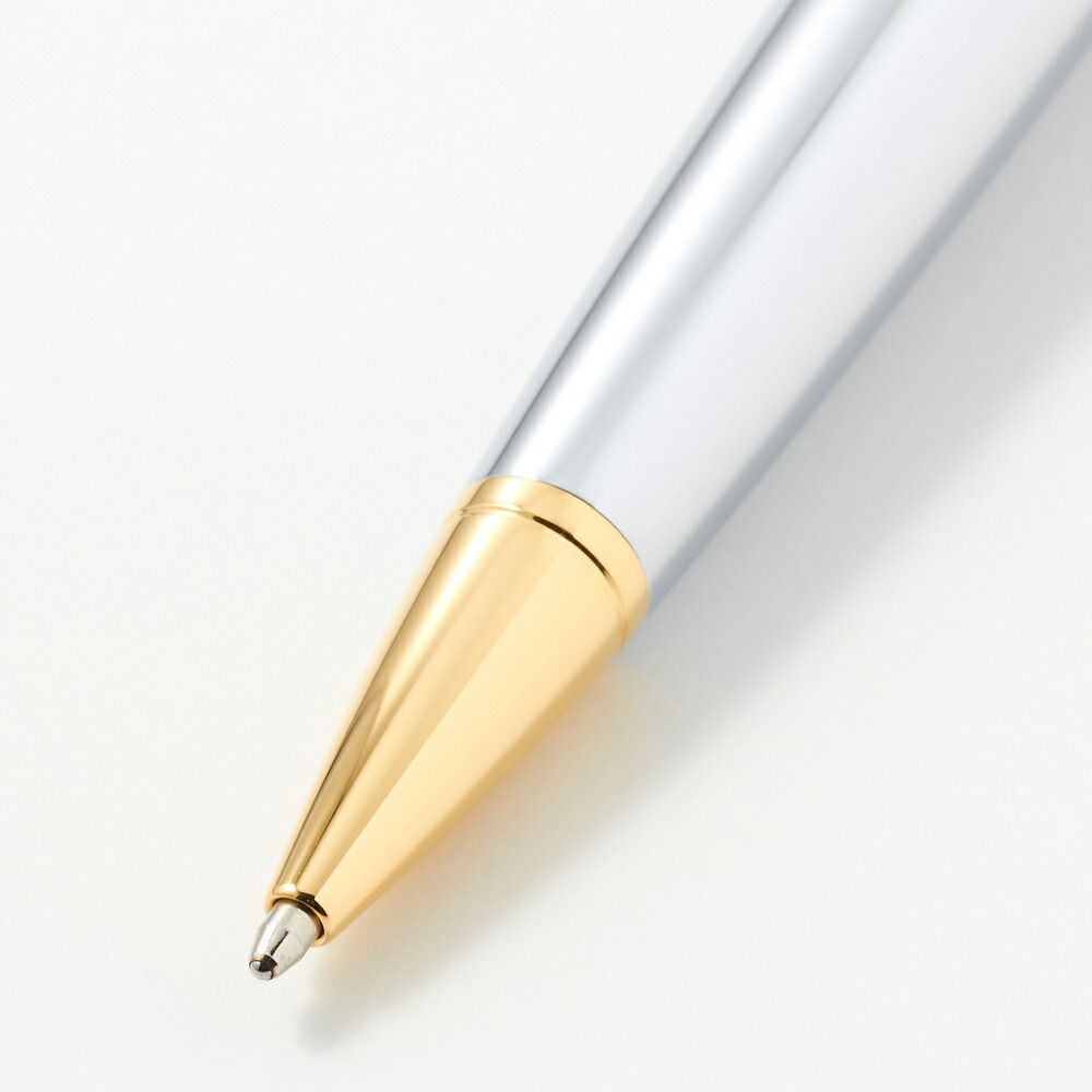 Cross Bailey Style Geometric Pen Model AT0452-6 Silver and Gold