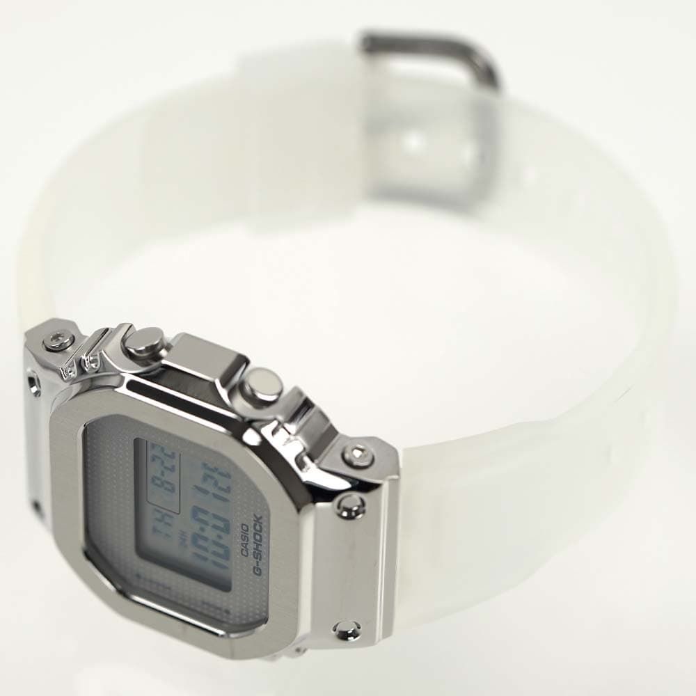 Casio G-Shock GM-S5600SK-7DR Unisex Digital Transparent Skeleton Watch