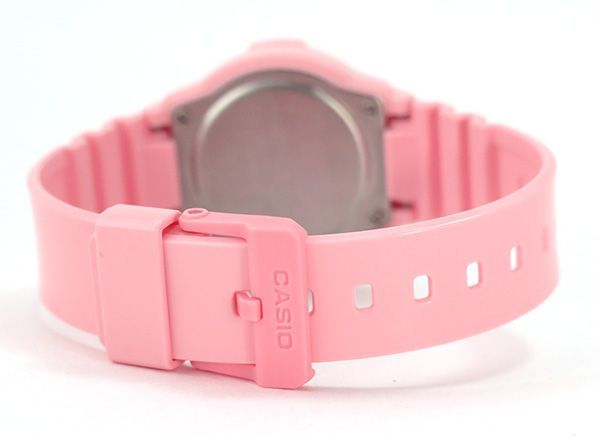 Casio Plastic Watch LRW-200H-4B2 Pink Men and Women Waterproof Quartz Analog Wristwatch Japan Import