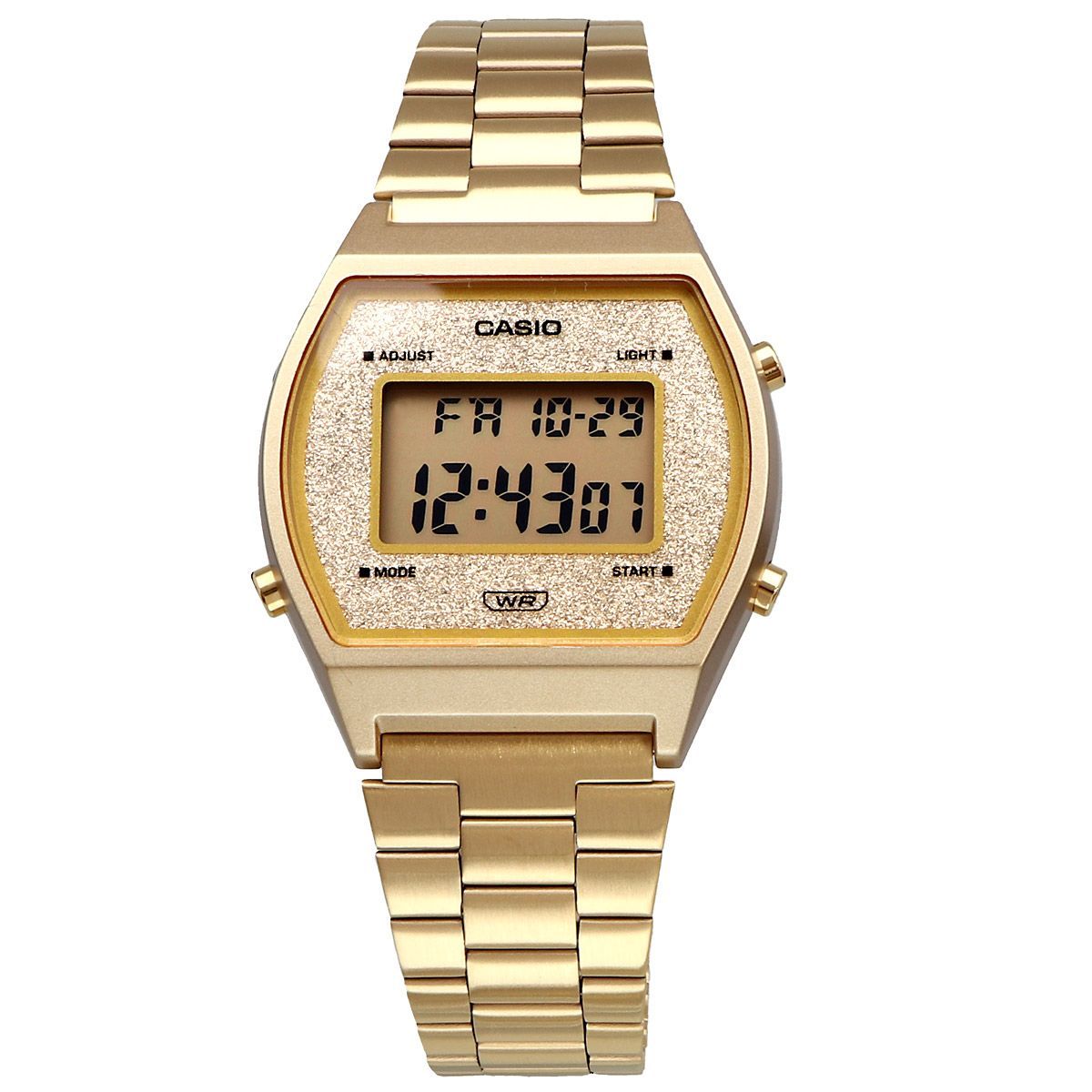 Casio Digital Watch B640WGG-9 with Gold Digital Display for Men and Women — Japan Import