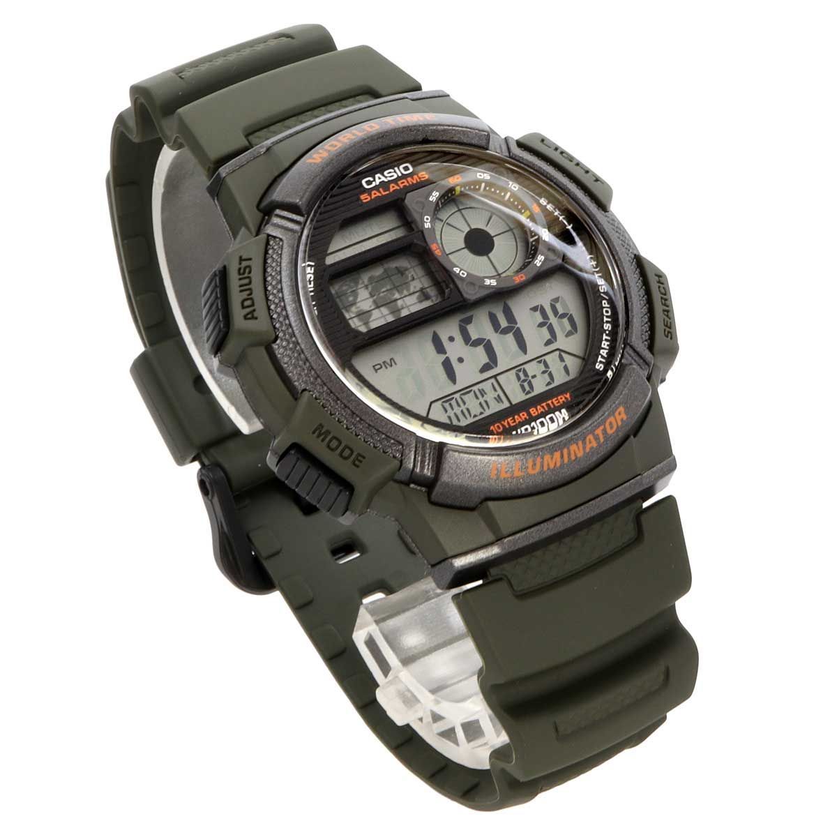Casio AE-1000W-3AV Digital Watch — Japan Import