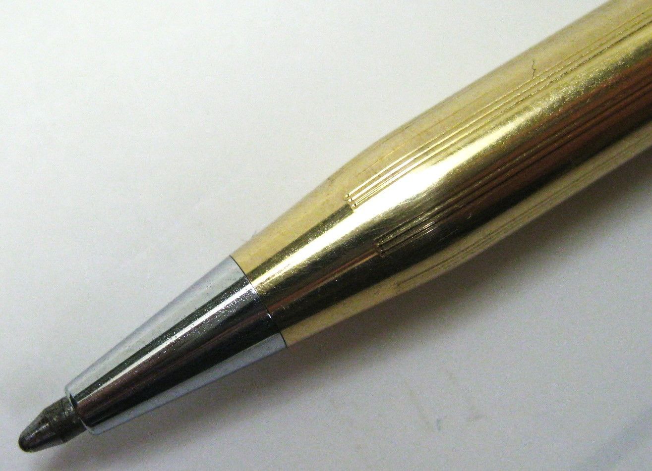 Cross Classic Century 14kt Gold Filled Red Ballpoint Pen Made in USA