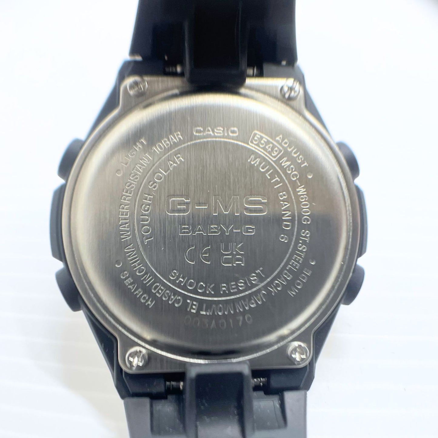 Casio Baby-G G-MS Solar Radio Wave Watch MSG-W600G-1AJF — Japan Import