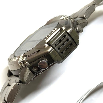 Casio PRT-111 Model Used Watch with Battery Movement, Body Only — Japan Import