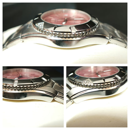 Casio Series LTD-1035A-4AJF Analog Watch with Pink Dial and 10 ATM Water Resistance — Japan Import