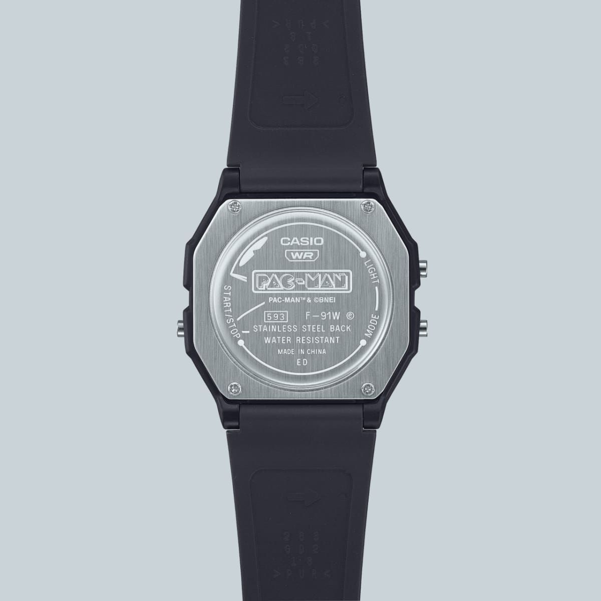 Casio Classic F-91WPC-1AJR PAC-MAN Collaboration Model — Japan Import