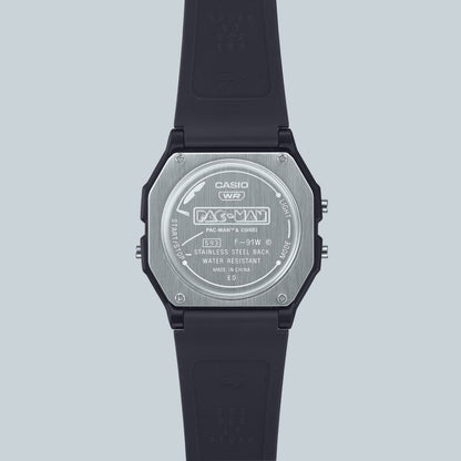 Casio Classic F-91WPC-1AJR PAC-MAN Collaboration Model — Japan Import