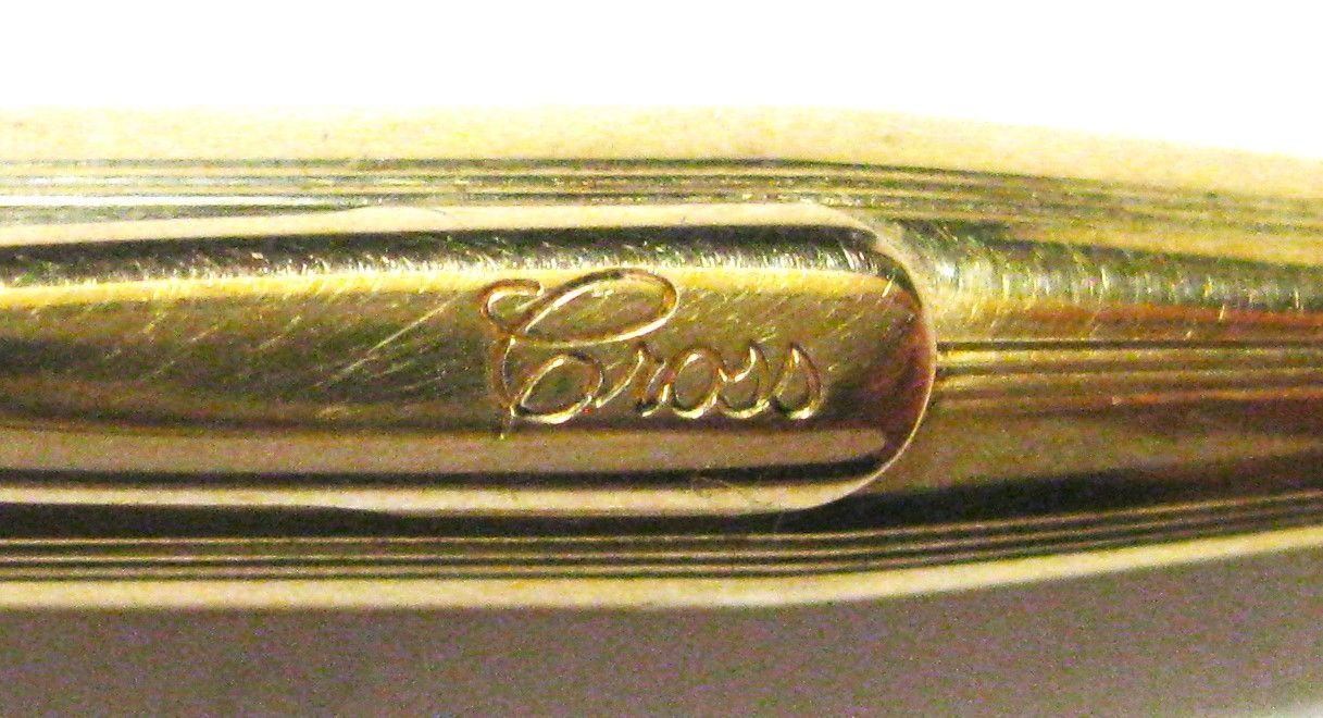 Cross Classic Century 14kt Gold Filled Red Ballpoint Pen Made in USA