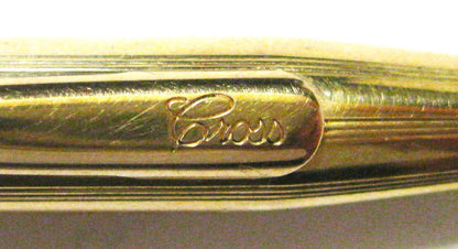 Cross Classic Century 14kt Gold Filled Red Ballpoint Pen Made in USA