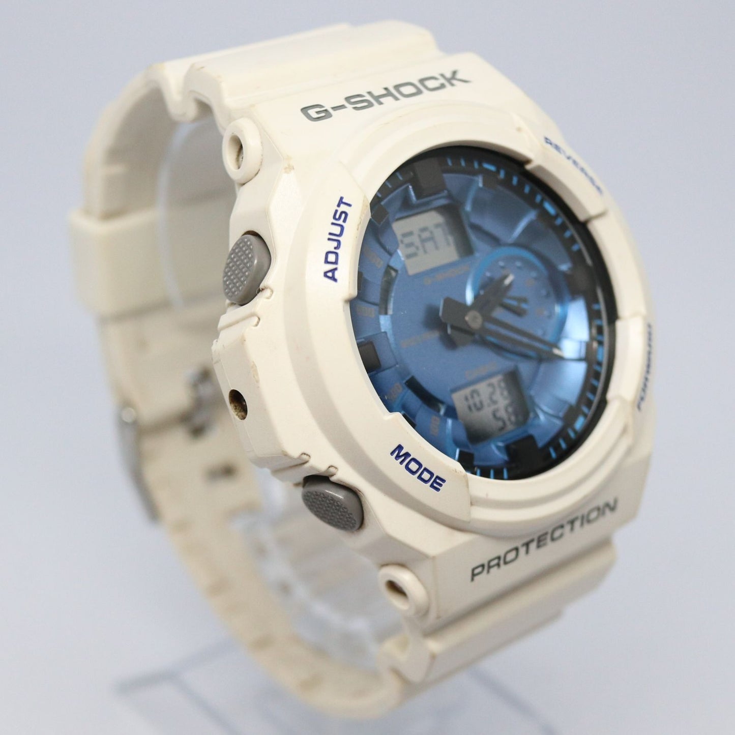 Casio G-Shock GA-150MF-7A Watch White Blue Model Japan Import