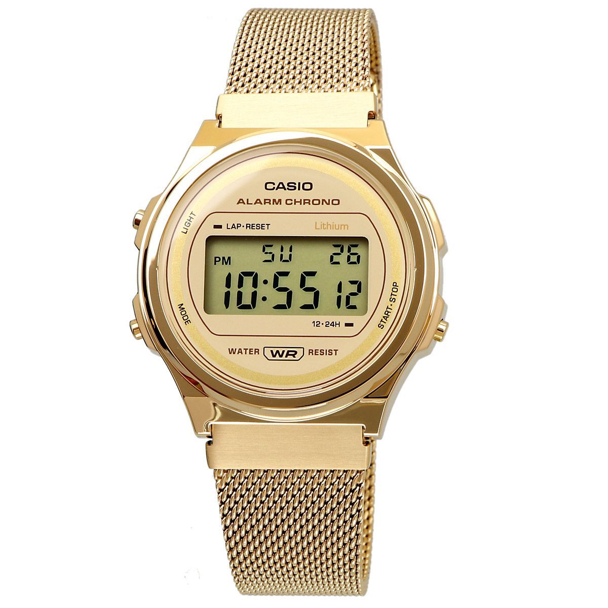 Casio Herren Cheap Casio A171WEMG-9A Analog Watch — Japan Import