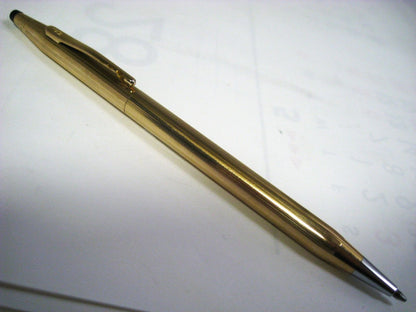 Cross Classic Century 14kt Gold Filled Red Ballpoint Pen Made in USA