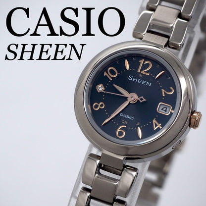 Casio Scene Ladies Radio Solar Watch with Box