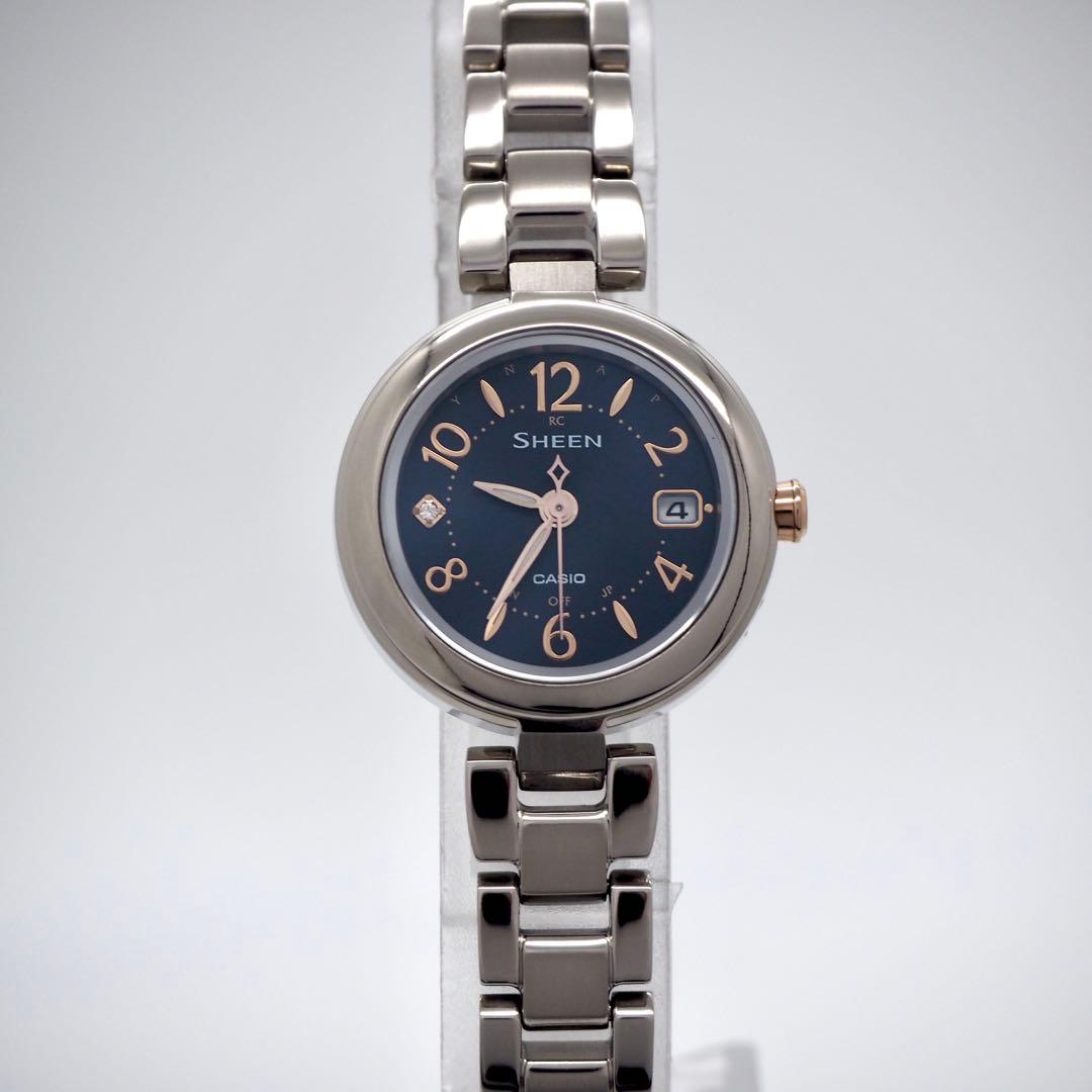 Casio Scene Ladies Radio Solar Watch with Box