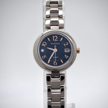 Casio Scene Ladies Radio Solar Watch with Box