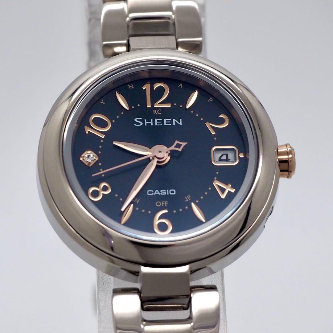 Casio Scene Ladies Radio Solar Watch with Box