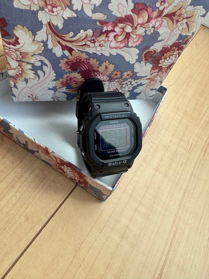 Casio Baby-G Digital Watch with Solar Power and Shock Resistance - Black — Japan Import