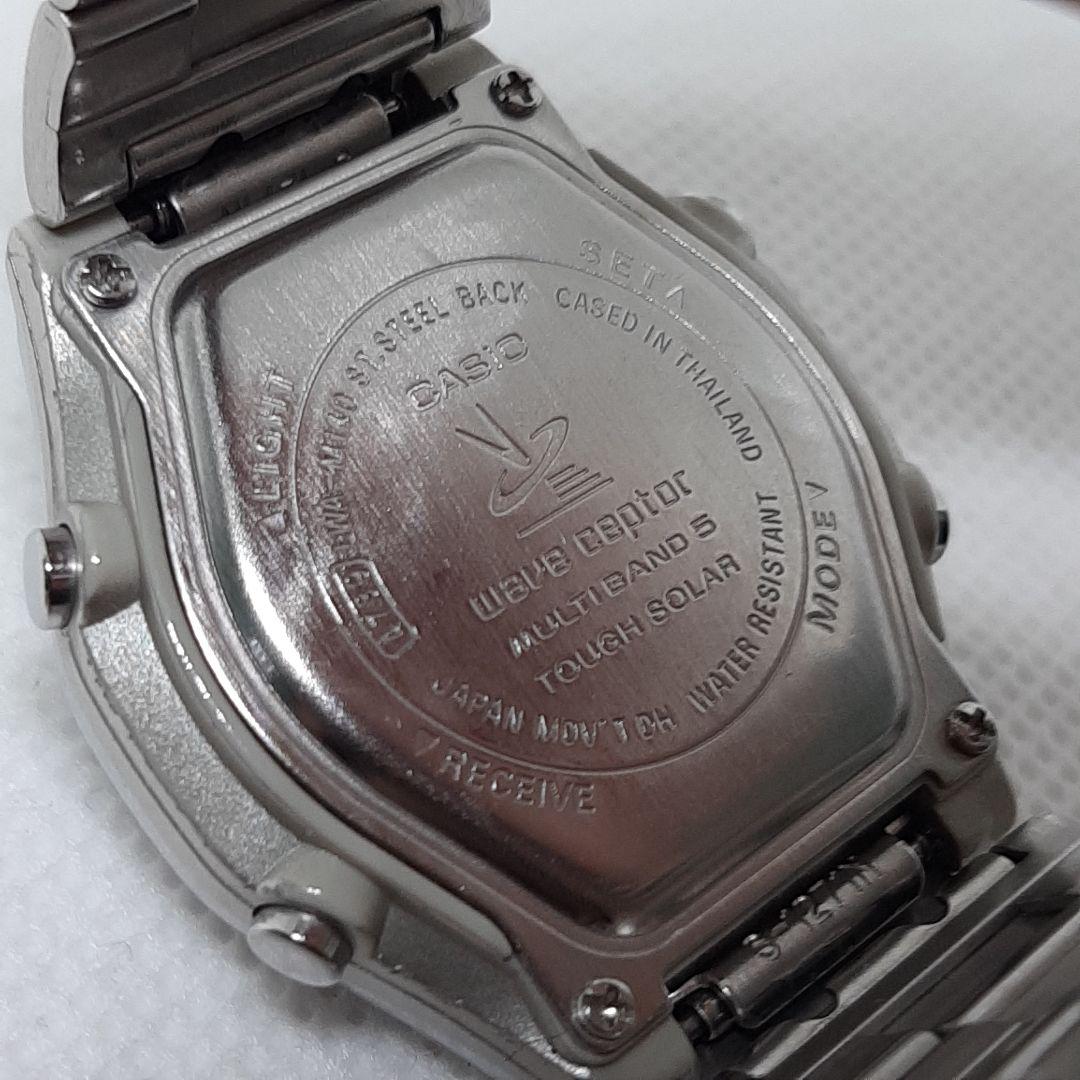 Casio Wave Ceptor LWA-M140 4739 Ladies Solar Radio Watch with Metal Dial — Japan Import