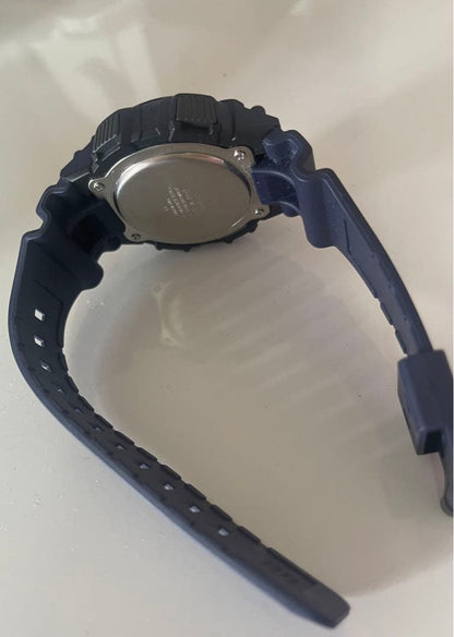 Casio Digital Watch with Vibration Alarm Navy