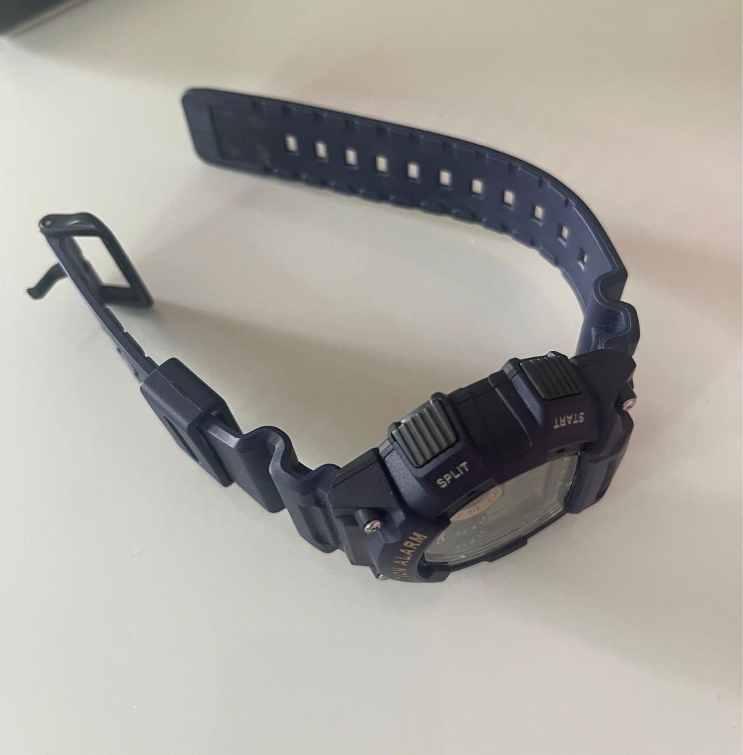 Casio Digital Watch with Vibration Alarm Navy