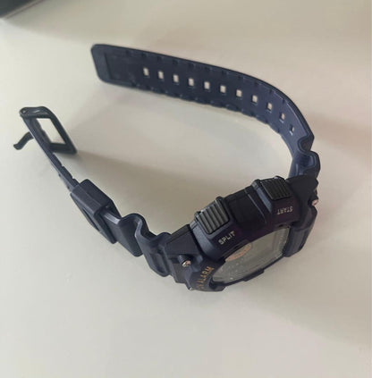 Casio Digital Watch with Vibration Alarm Navy