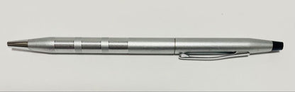 Cross Brand Cross Ballpoint Pen Rotation Style Silver Ink Black - Japan Import