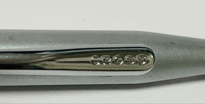 Cross Brand Cross Ballpoint Pen Rotation Style Silver Ink Black - Japan Import