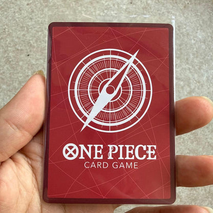 One Piece Card Game Marshall D. Teach Leader Parallel card with holo finish from Japan import