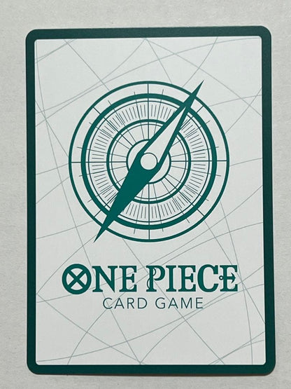 One Piece Card Game Robin Gold Don Super Parallel collectible card with protective sleeve
