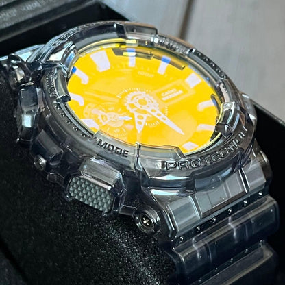 Casio G-Shock GA-110TLS-8AJF Series Watch with Gradient Glass Bezel for Sunset Beach Effect — Japan Import