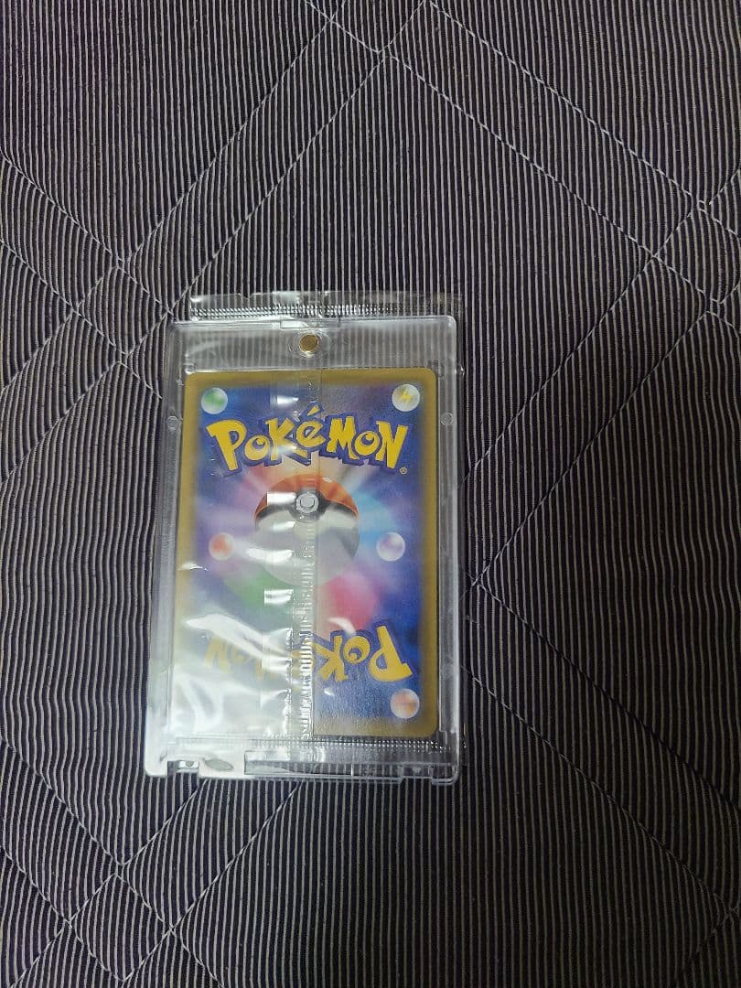 Pokémon Eevee Heroes Espeon VMAX sealed promo card in protective plastic case from Japan