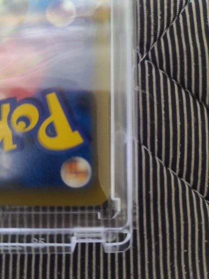 Pokémon Eevee Heroes Espeon VMAX sealed promo card in protective plastic case from Japan