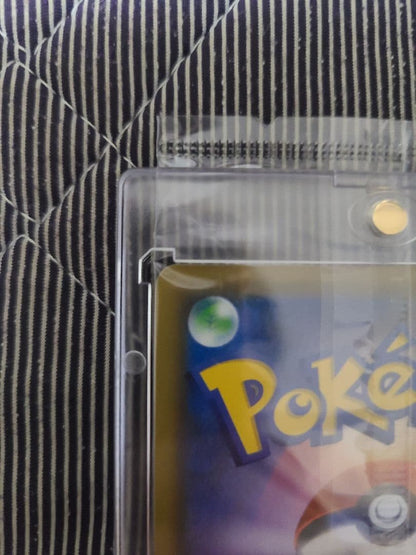 Pokémon Eevee Heroes Espeon VMAX sealed promo card in protective plastic case from Japan