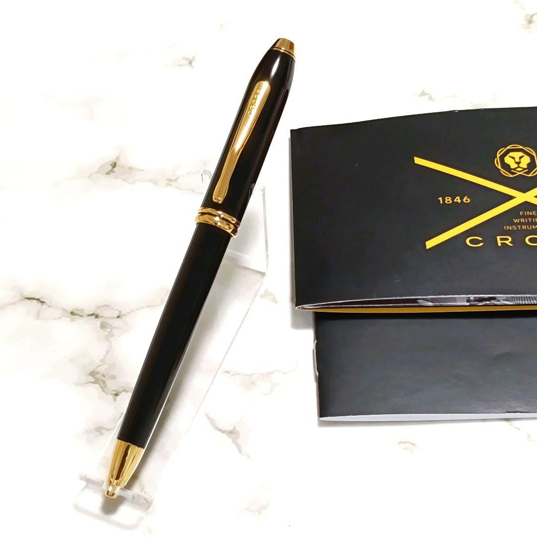 Cross Townsend Ballpoint Pen Black Lacquer N572TW Japan Import